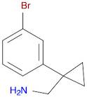 1-(Aminomethyl)-1-(3-bromophenyl)cyclopropane