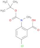 ANTHRANILIC ACID, N-BOC-N-METHYL-5-CHLORO
