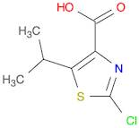 2-Chloro-5-isopropylthiazole-4-carboxylic acid