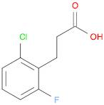 3-(2-Chloro-6-fluorophenyl)propanoic acid