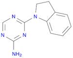 4-(Indolin-1-yl)-1,3,5-triazin-2-amine