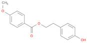 Benzoic acid, 4-methoxy-, 2-(4-hydroxyphenyl)ethyl ester