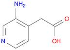 2-(3-Aminopyridin-4-yl)acetic acid