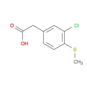 3-Chloro-4-(methylthio)phenylacetic acid