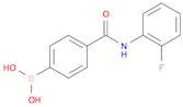 (4-((2-Fluorophenyl)carbamoyl)phenyl)boronic acid