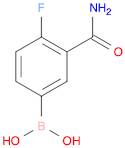 3-(AMINOCARBONYL)-4-FLUOROBENZENEBORONIC ACID