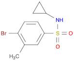 4-Bromo-N-cyclopropyl-3-methylbenzenesulfonamide
