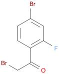 2-bromo-1-(4-bromo-2-fluorophenyl)ethanone