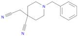 1-Benzyl-4-(cyanomethyl)piperidine-4-carbonitrile