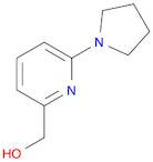 2-Pyridinemethanol,6-(1-pyrrolidinyl)-