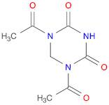 1,3,5-Triazine-2,4(1H,3H)-dione, 1,5-diacetyldihydro-