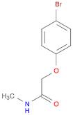 2-(4-bromophenoxy)-N-methylacetamide