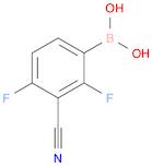 2,4-Difluoro-3-cyanophenylboronic acid