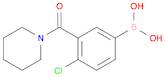 4-CHLORO-3-(PIPERIDINE-1-CARBONYL)PHENYLBORONIC ACID