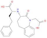 1H-1-Benzazepine-1-aceticacid, 3-[[(1S)-1-carboxy-3-phenylpropyl]amino]-2,3,4,5-tetrahydro-2-oxo-, (3S)-