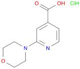 2-Morpholinoisonicotinic acid hydrochloride
