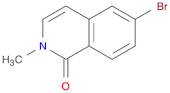 1(2H)-Isoquinolinone,6-bromo-2-methyl-(9CI)