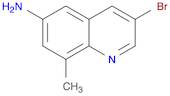 3-Bromo-8-methylquinolin-6-amine