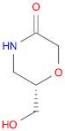 (S)-6-(Hydroxymethyl)morpholin-3-one