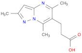 3-(2,5,7-Trimethylpyrazolo[1,5-a]pyrimidin-6-yl)propanoic acid