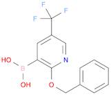2-Benzyloxy-5-(trifluoromethyl)pyridine-3-boronic acid