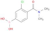 (3-Chloro-4-(dimethylcarbamoyl)phenyl)boronic acid