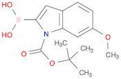 (1-(tert-Butoxycarbonyl)-6-methoxy-1H-indol-2-yl)boronic acid