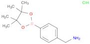 [4-(4,4,5,5-tetramethyl-1,3,2-dioxaborolan-2-yl)phenyl]methanamine hydrochloride