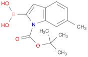 (1-(tert-Butoxycarbonyl)-6-methyl-1H-indol-2-yl)boronic acid