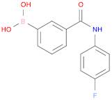 (3-((4-Fluorophenyl)carbamoyl)phenyl)boronic acid