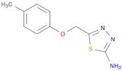 5-((p-Tolyloxy)methyl)-1,3,4-thiadiazol-2-amine