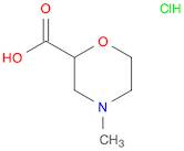 4-Methylmorpholine-2-carboxylic acid hydrochloride