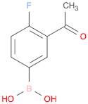 (3-ACETYL-4-FLUOROPHENYL)BORONIC ACID