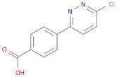 4-(6-CHLORO-3-PYRIDAZINYL)BENZOIC ACID