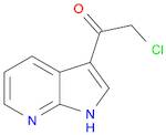 Ethanone, 2-chloro-1-(1H-pyrrolo[2,3-b]pyridin-3-yl)- (9CI)