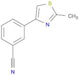 Benzonitrile,3-(2-methyl-4-thiazolyl)-