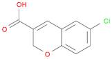 2H-1-Benzopyran-3-carboxylicacid, 6-chloro-