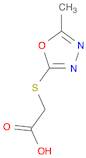 (5-METHYL-[1,3,4]OXADIAZOL-2-YLSULFANYL)-ACETIC ACID
