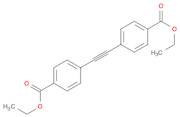 Benzoic acid, 4,4'-(1,2-ethynediyl)bis-, diethyl ester