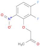 1-(2,3-Difluoro-6-nitrophenoxy)propan-2-one