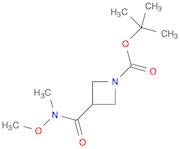 tert-Butyl 3-(methoxy(methyl)carbamoyl)azetidine-1-carboxylate