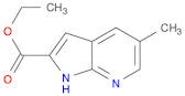 Ethyl 5-methyl-1H-pyrrolo[2,3-b]pyridine-2-carboxylate