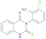 3-(3-Chloro-2-methylphenyl)-2-thioxo-2,3-dihydroquinazolin-4(1H)-one