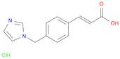 (E)-3-(4-((1H-Imidazol-1-yl)methyl)phenyl)acrylic acid hydrochloride