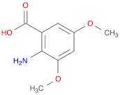 Benzoic acid, 2-amino-3,5-dimethoxy-