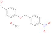 3-Methoxy-4-((4-nitrobenzyl)oxy)benzaldehyde