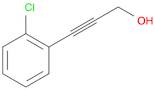 2-Propyn-1-ol,3-(2-chlorophenyl)-