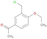 Ethanone,1-[3-(chloromethyl)-4-ethoxyphenyl]-