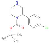 tert-Butyl 2-(4-chlorophenyl)piperazine-1-carboxylate
