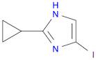 1H-Imidazole, 2-cyclopropyl-4-iodo-